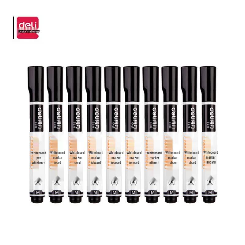 Deli S536 Whiteboard Marker чёрный