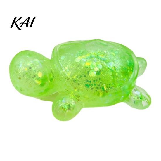 Calming Sensory Toy Glitter Cartoon Animal Fidget for Adults Kids Cute Pig Duck Anxiety Relief Squeeze Turtle Stress Easter Basket Stuffer Holiday