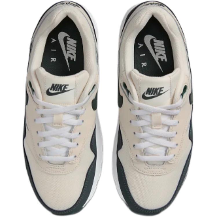 Nike Air Max 1 GS DZ3307-113 Avorio Pallido Verde Vintage Scarpe da Ginnastica per Bambini