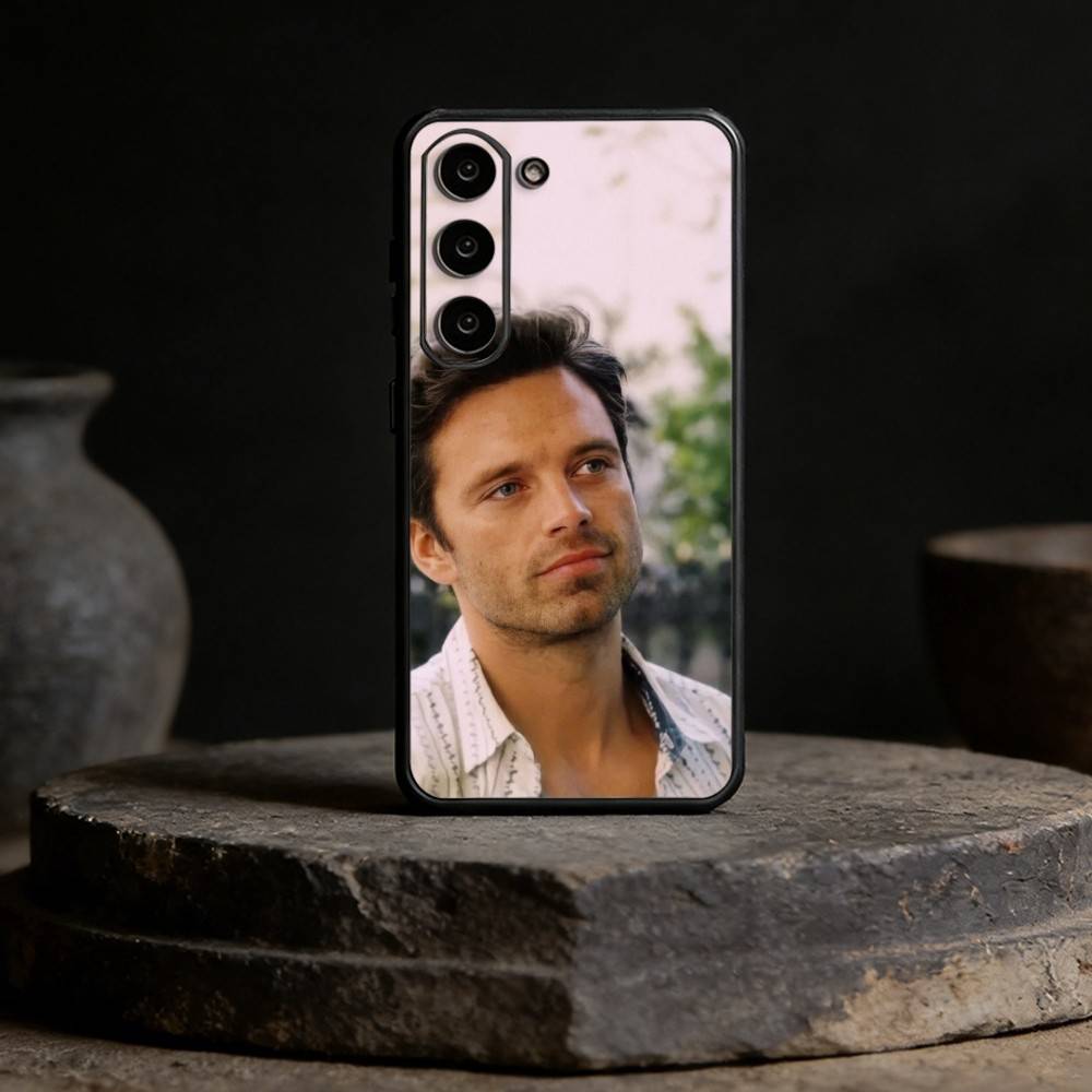 Actor S-Sebastian Stan Phone Case For Samsung Galaxy A91,80,73,72 ,71,53,52,32 ,31,22,21s,20,Soft Black Case