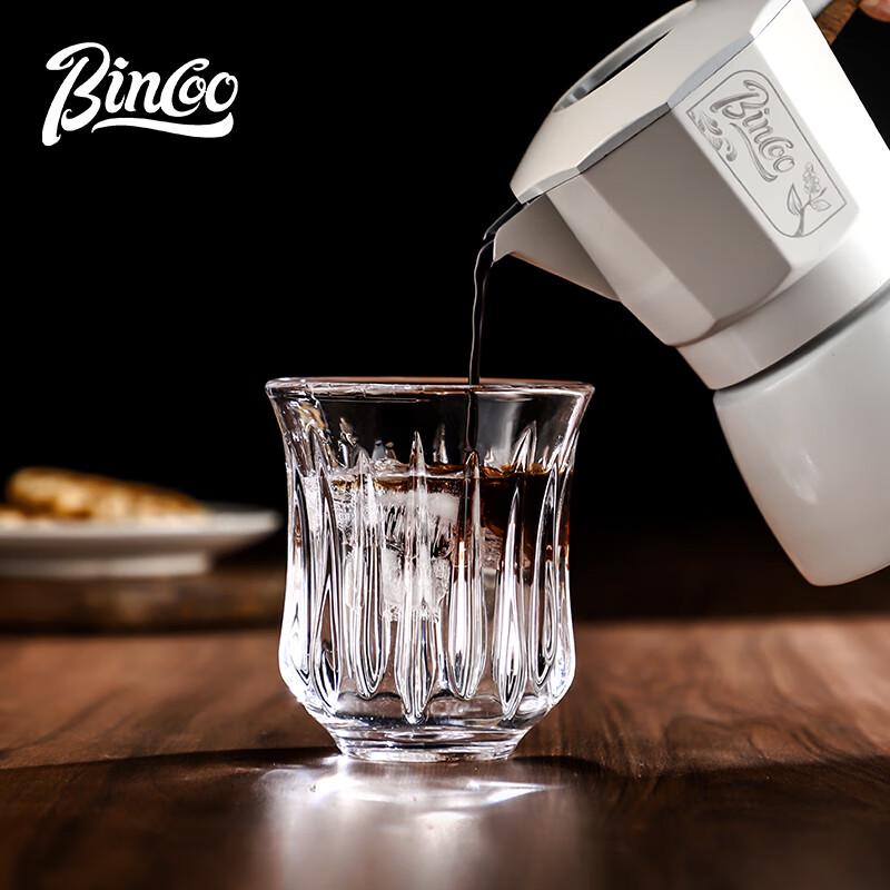 Bincoo Vintage Glass Coffee & Espresso Cups