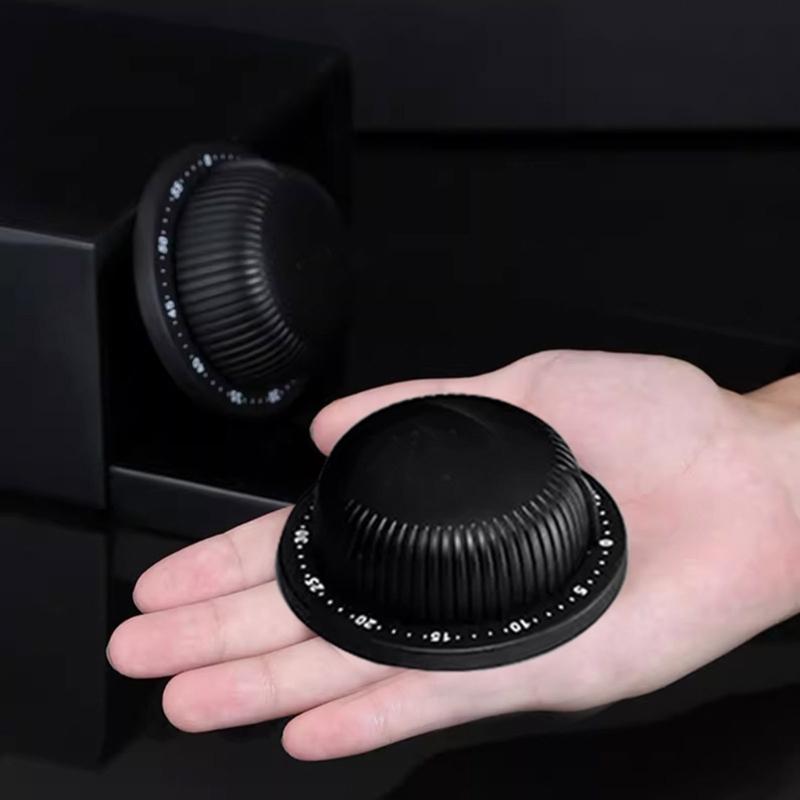 Mechanical Kitchen Timer with Magnetic Base Manual Cooking Timer 60 Minutes Countdown Clock Times Management Reminder