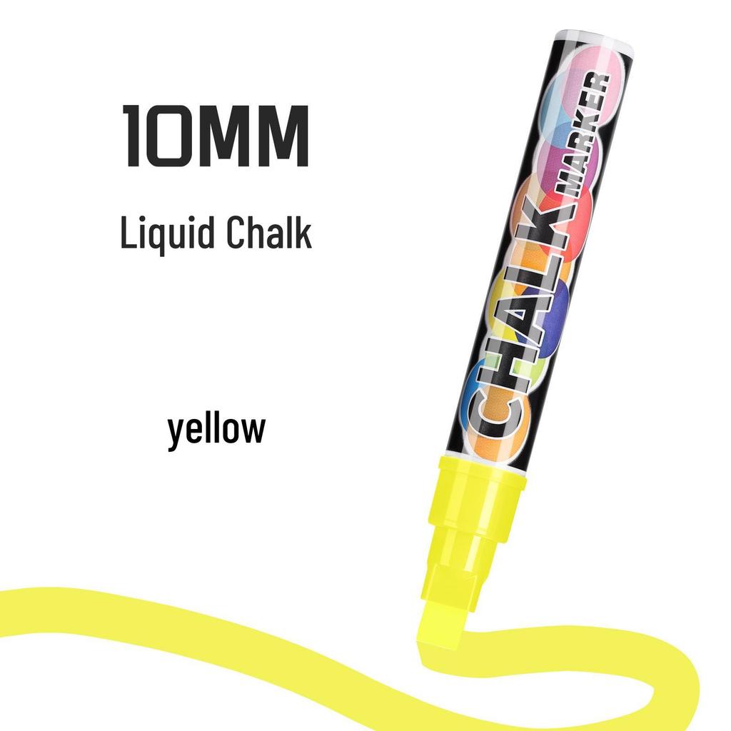 Large Fluorescent Erasable Chalk Pen for Street Stall Blackboard Graffiti