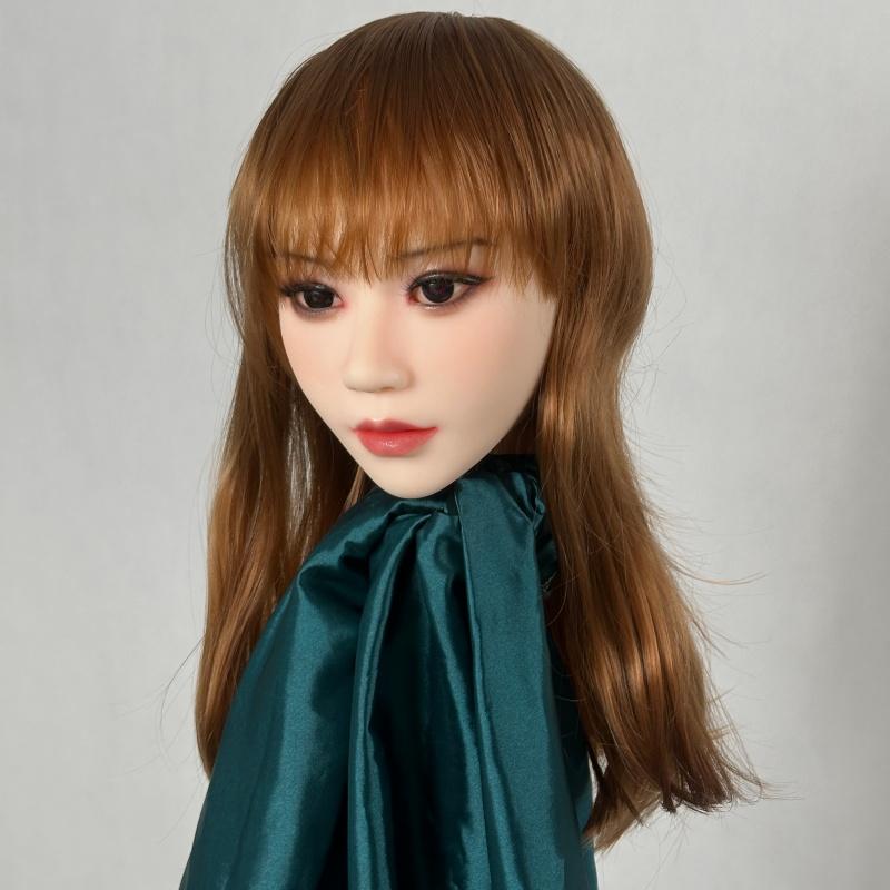 Męska głowa lalki erotycznej TPE, miękka w dotyku, seks oralny, wykwintny makijaż z ustami, kubek do masturbacji, erotyczna zabawka erotyczna dla dorosłych