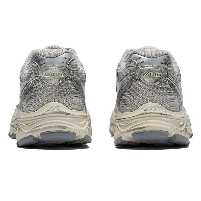 Mizuno Racer S Vintage Grey Silver Unisex Sneakers D1GH223518