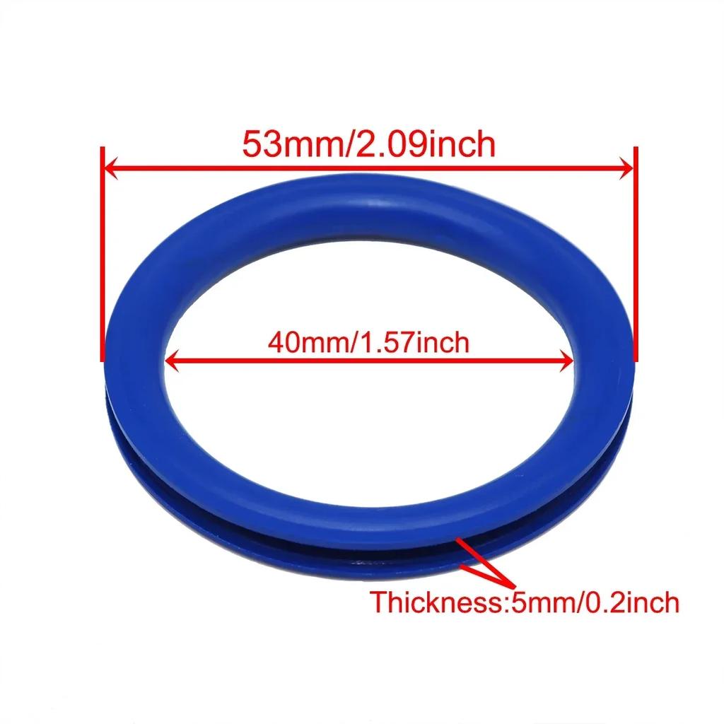 2PC Gas Cap Fuel Seal for BMW 3 Series 320i E46/E90/E91/E92/E93/F34 1998-2021 Tank Cover Neck Repair Rubber Gasket Washer Shape