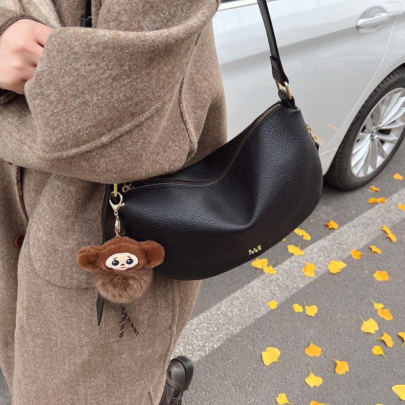 

Niche color matching 2025 autumn and winter new women s bag pea bag pu shoulder crossbody fashion trend bag 32*6*21
