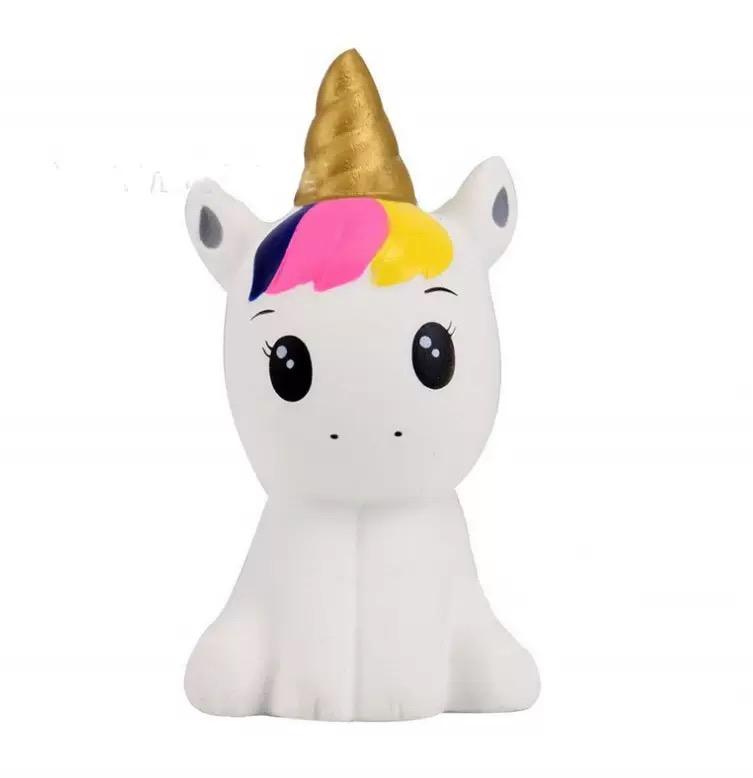 Jucărie squishy drăguță Unicorn Animal de pluș Simulare PU Pâine cu creștere lentă Parfumată Moale Jucărie de stors Ameliorarea stresului pentru Copil Cadou de Crăciun