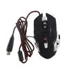Wired Gaming Mouse USB Optical Computer Mouse with RGB Backlight 4 Adjustable DPI Up to 3600 Laptop