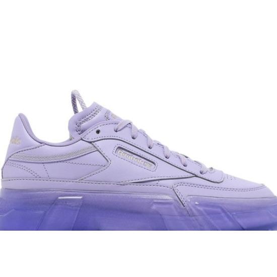 Reebok Cardi B X Club C 'Crisp Purple' GX7632 Women's Shoes