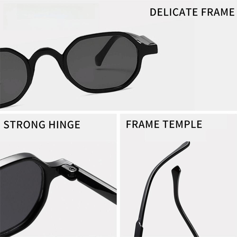 Square Shape Ocean Lens Sunglasses Y2K Small Frame Sunglasses Driving Sun Glasses  for Women Men