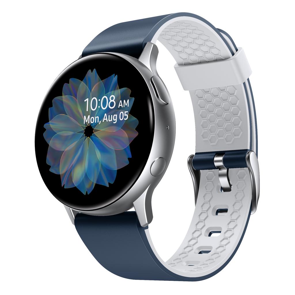 20mm Watch Band for Samsung Galaxy Watch 4 Classic 46mm 42mm Smartwatch Silicone Sports Bracelet Galaxy Watch 4 44mm 40mm Strap