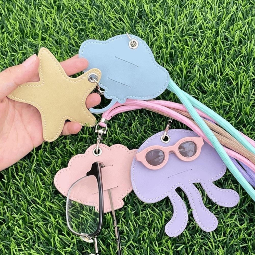 Hanging Rope Hanging Neck Sunglasses Clip Portable Starfish Necklace Vacation