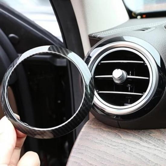 Car Both Side Air Condition Outlet Circle Sticker For Mercedes Benz E Class W213