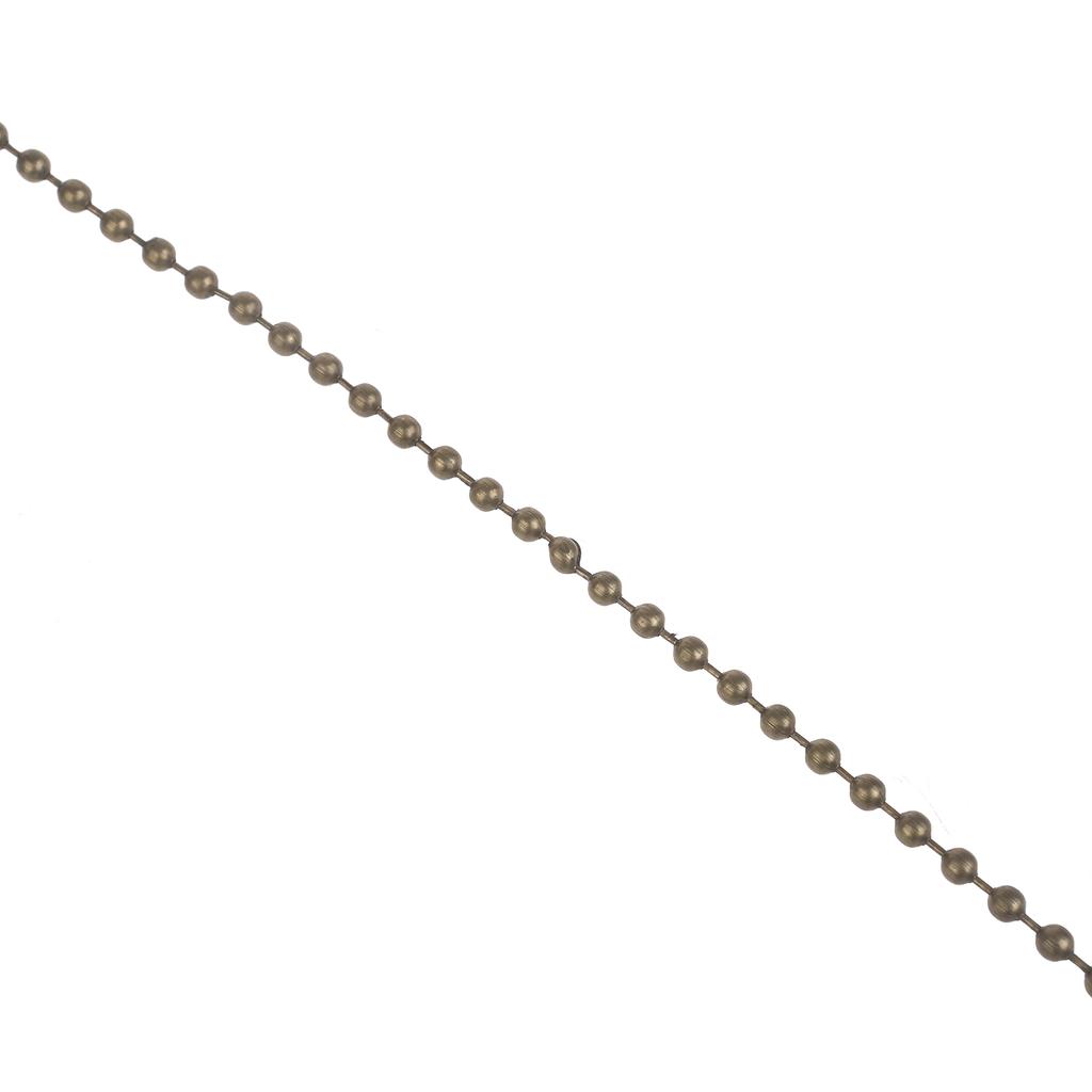 2pcs Long Ceiling Fan Pull Chain Extension with Connectors 1 Meter Length Metal Chain Multipurpose Pull Chain Extension