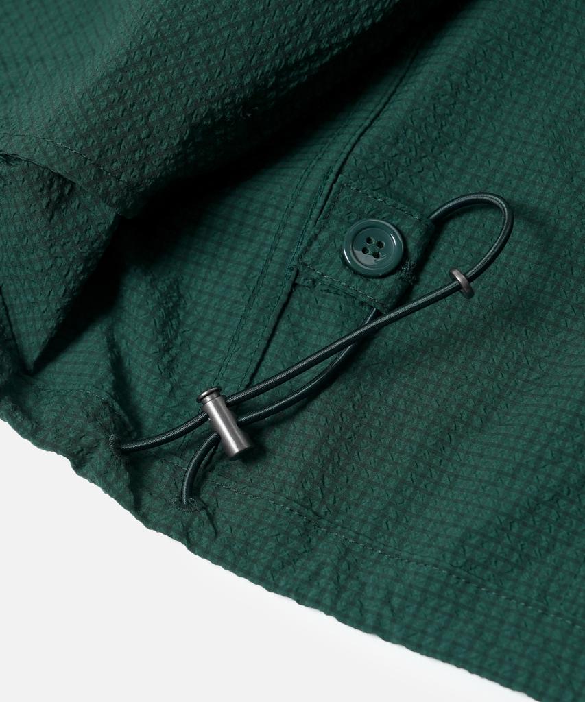 Frizmworks Seersucker Buddy Harrington Jacket _ Dark Green
