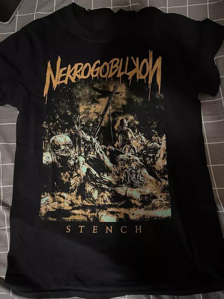 Nekrogoblikon Black T-Shirt Cotton  Unisex T-Shirt XXXXL