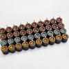 20Sets 1/64 Alloy Car Model Wheels TE37 Mini Wheel with Textured Tire Tyres Spare Parts Diameter 11mm