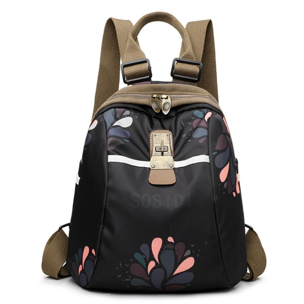 Zaino stampato alla moda nuovo zaino leggero zaino da viaggio scolastico multifunzionale di grande capacità