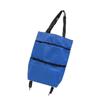Foldable Transport Trolley Water Resistant Oxford Fabric Ergonomic Handle Design