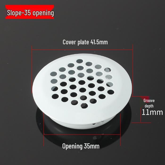 Biała Stal Nierdzewna Pokrywa Siatkowa Wentylacyjna do Szafek Kuchennych i Szaf