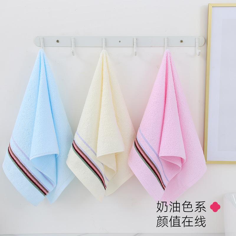 Towel pure cotton soft water absorption broken cotton class a towel embroidery gift