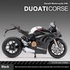 1/12 Ducati Panigale V4S Model Alloy Motorcycle Diecast Computer Desktop Ornaments Trendy Display Gift for Friend Kids Toys