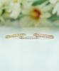 Alleun Silver 925 Couple Cubic Square Thin Ring White