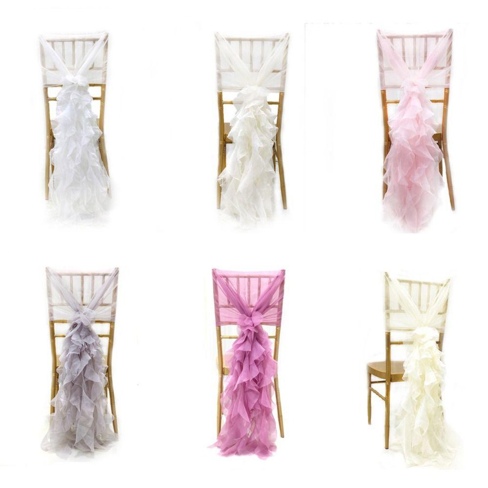 

Лента для стульев, украшение для свадебного приема, декор спинки стула, пояса для стульев, события, банкеты