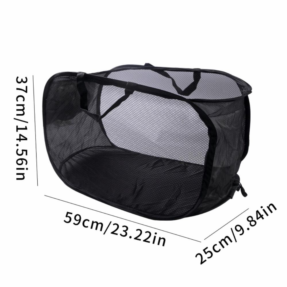 Hand Carry Handle Small Animal Enclosure Foldable Pet Pen Breeding Fence Chicken Duck Goose чёрный