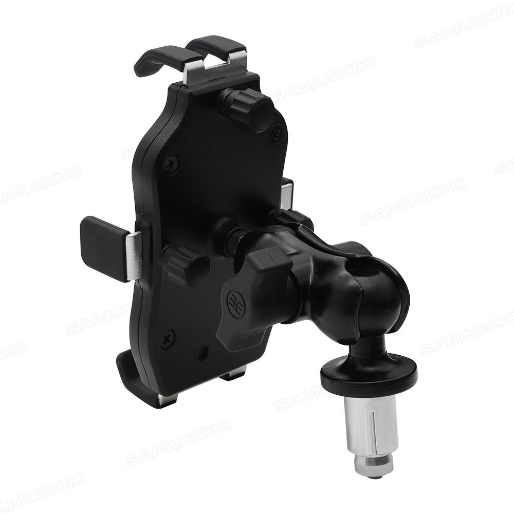 Motorrad Handy Kamera Halter Navigation Griffe Halterung Verstellbar für Yamaha R1 R6 BMW-S1000RR Honda F5 CBR650F