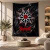 Decorative Tapestry,Slipknot Printed Wall Art, Lightweight Wall Hanging For Bedroom Background