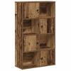 Bookshelf Reclaimed Wood Look 60x24x101.5 cm Engineered Wood