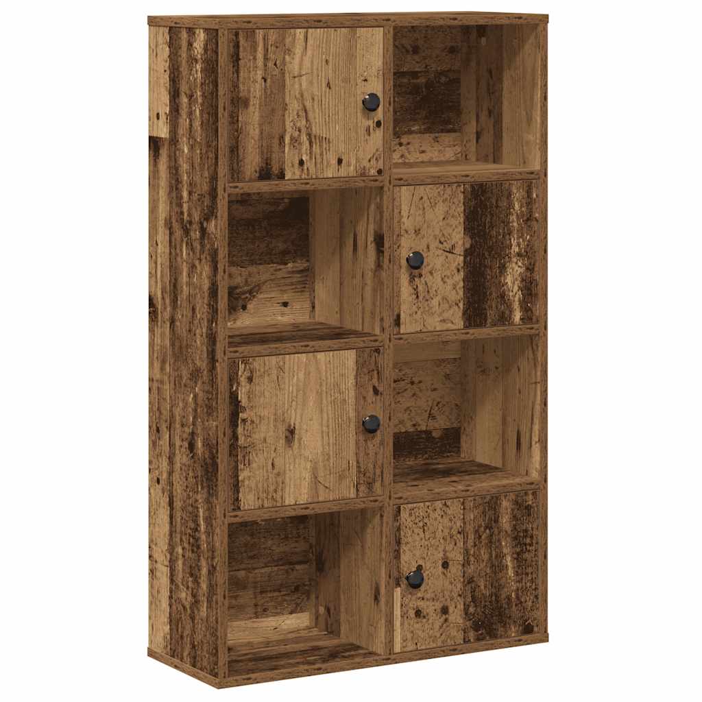 Bookshelf Reclaimed Wood Look 60x24x101.5 cm Engineered Wood