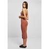 Robe Midi Tricotée À Dos Croisé Femme Urban Classics Rib