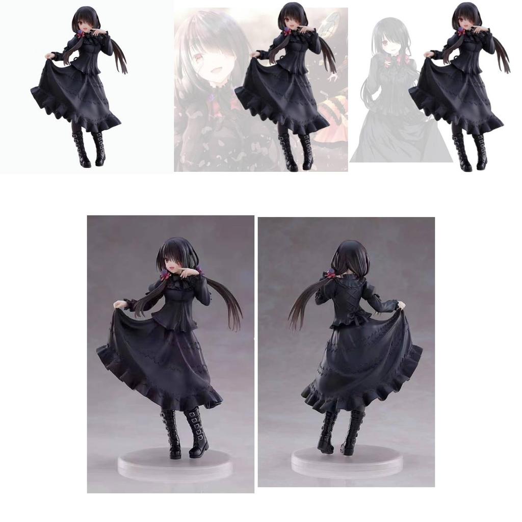 Wholesale Dropshipping Pvc Date A Live Kurumi Tokisaki Dress Handmade Model Anime Figure Box Decoration