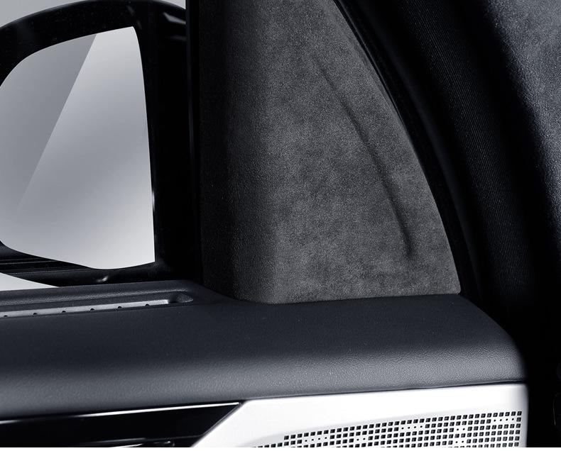 Zeekr 009 Alcantara Suede A-Pillar Triangle Cover - Car Decoration & Protective Accessories