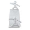 Wall Mounted Shelf Hole Free Installation Small Doll Shape Large Capacity Plastic Stable Load