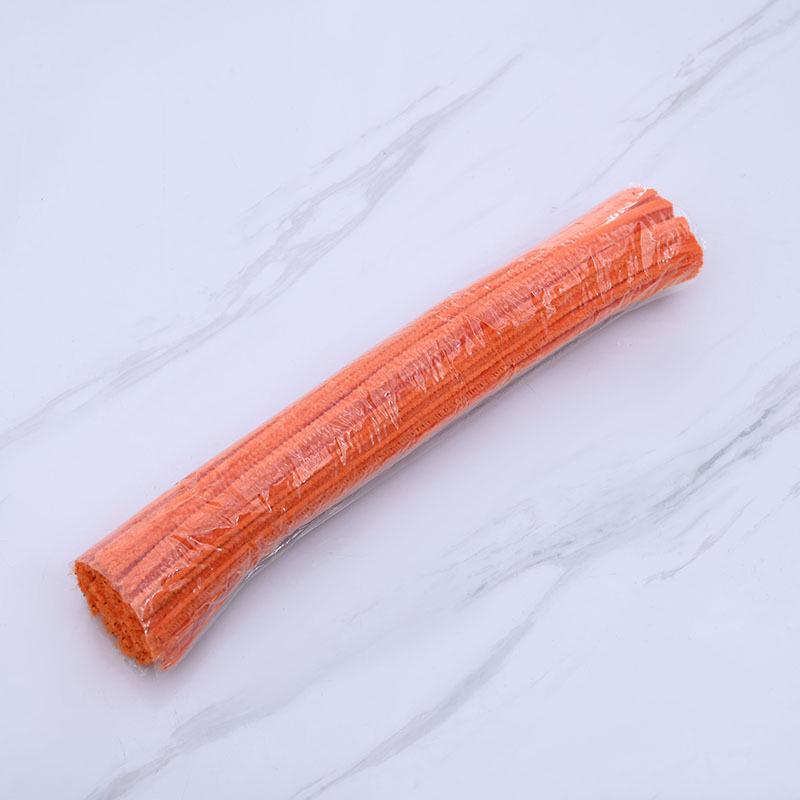 Chenille Stems Twist Sticks DIY Craft Pack for Kids - Solid Color Plush Strips