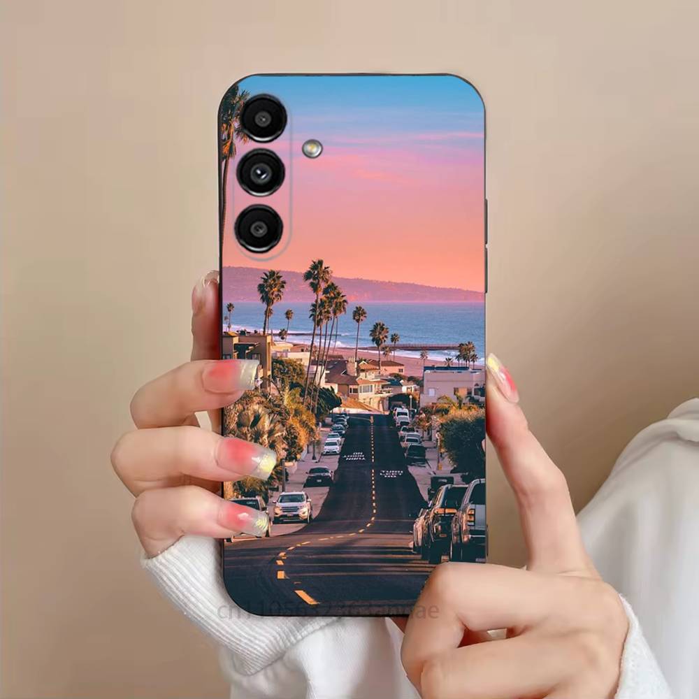 

Travel Los Angeles California Phone Case For Samsung Galaxy S21 22 23 24 S25 Ultra PlusS20 FE S10 Plus Cover Funda SamsungS24ULTRA