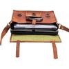 Men's Leather Bag Business Messenger Laptop S Shoulder Briefcase
