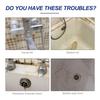 Bathroom Cleaner Toilet Bathroom Tile Glass Cleaner To Remove Dirt and Water Stains Cleaner 60ml Box