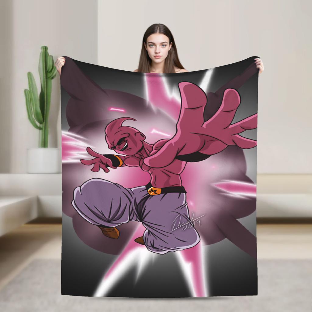 Pinks Monster Soft Warm Blankets Dragons Balls Child Plush Throw Blanket Print Bedroom Flannel Bedspread Sofa Bed Cover