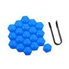 17/19/21MM Car Wheel Nut Head Cover Caps Protection Anti-Rust Auto Hub Screw Cover Car Tyre Nut Bolt Exterior Decoration 20Pcs