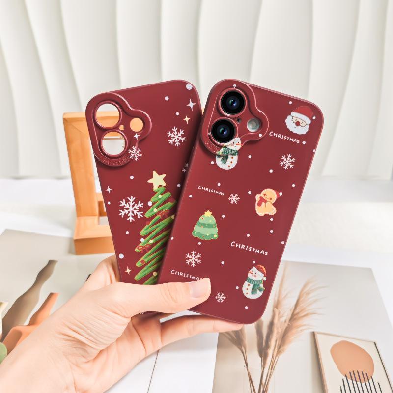 Film Phone Case 16pm 2-in-1 Smooth Surface Suitable for Apple 17 Black Cat Anti Drop Phone Protective Case