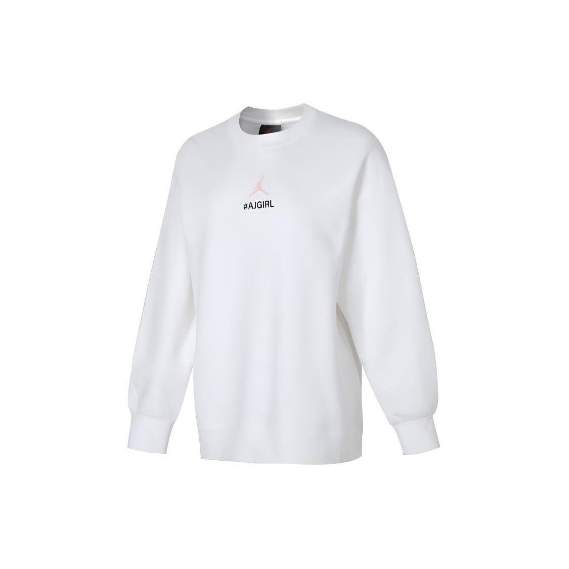 

New Jordan Sweatshirt Women s White HF1120-100 S