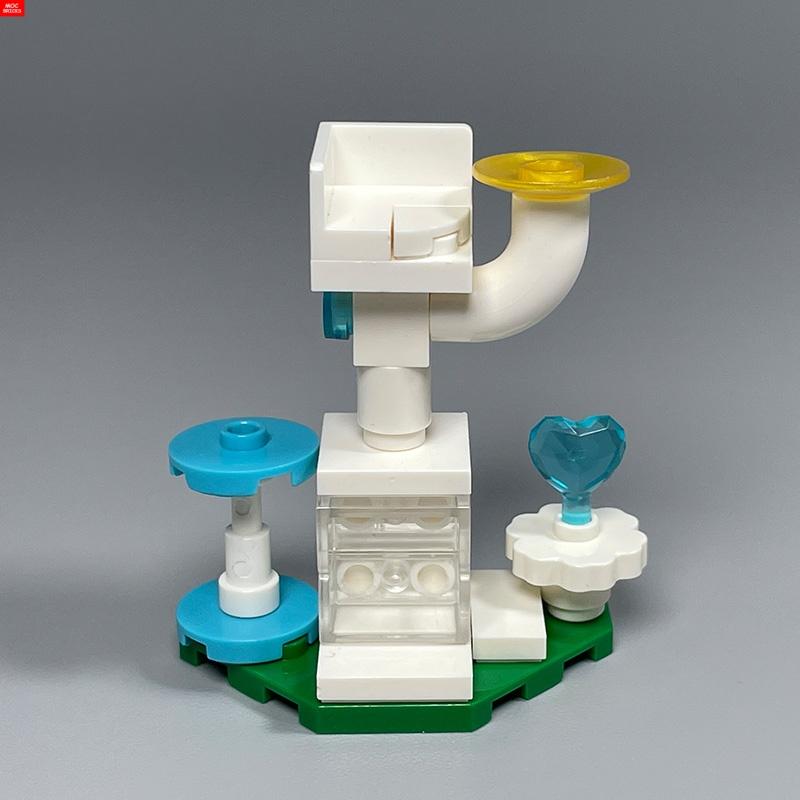 

Non-Toxic Moc Bricks Animal Cat Climbing Frame Pet Shop Scene Small Particle Building Blocks Birthday Gift Diy Toys For Kids