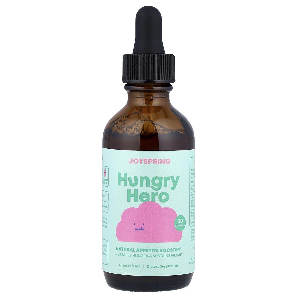 JoySpring, Hungry Hero, Natural Appetite Stimulant, 60ml (2 fl oz)
