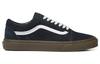 Old Skool Vans 'Hairy Suede - Dark Navy' VN0005UADNV