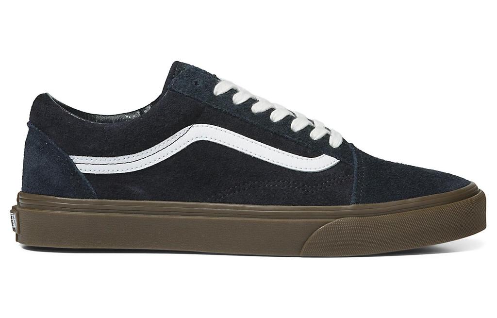 Old Skool Vans 'Hairy Suede - Dark Navy' VN0005UADNV